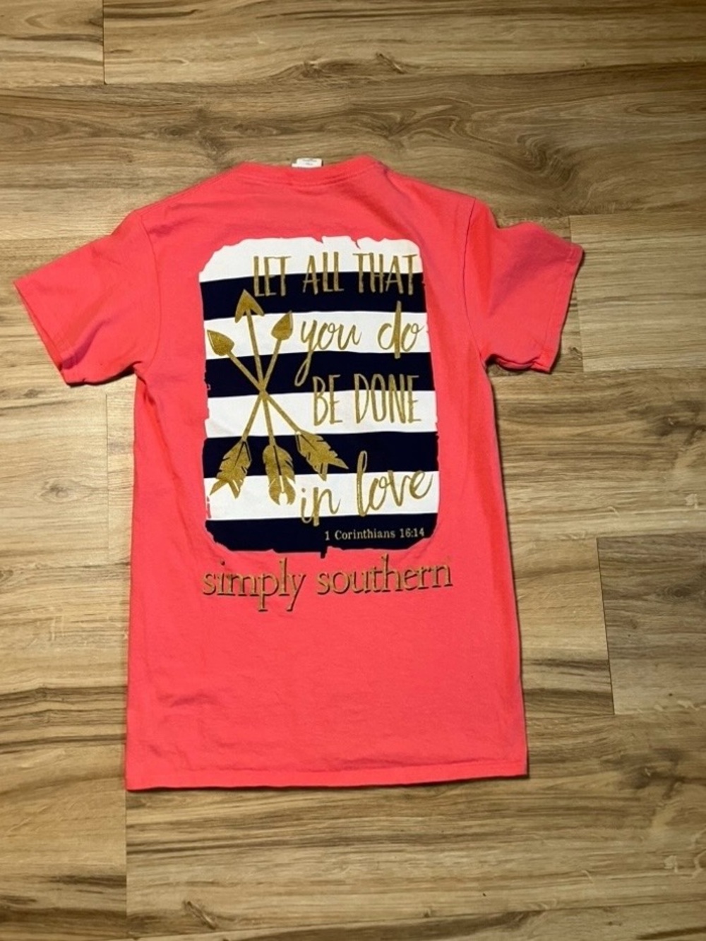 Simply Southern 1 Corinthians T-shirt
